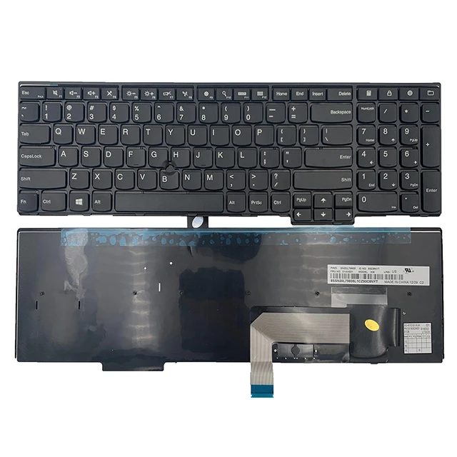 New Lenovo Thinkpad L540 T540 T540p E531 E540 T550 T560 Keyboard No Red  Point - Replacement Keyboards - AliExpress