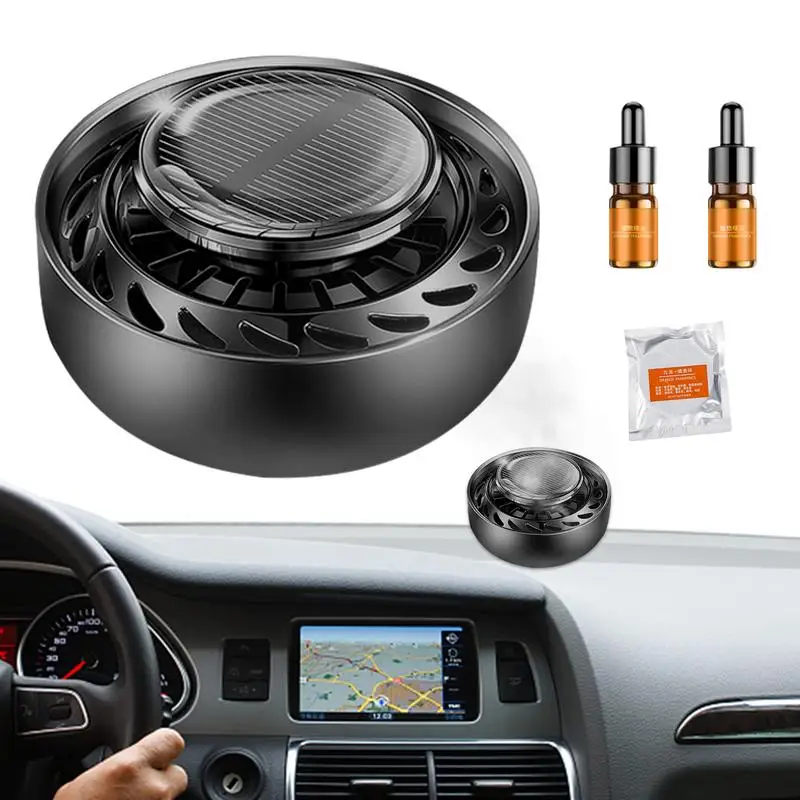 Deodorante Per Auto Solare Ufo Style Auto Diffusore Di Olio Per Auto Energia Solare Ornamento Per Aromaterapia Per Auto Per Accessori Interni Per Auto