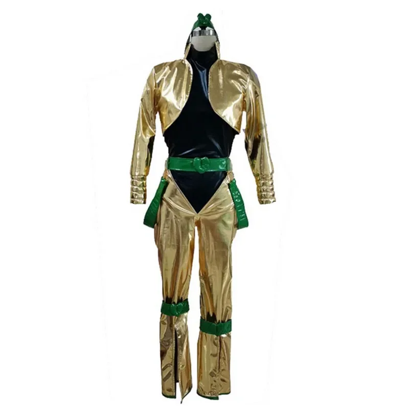 

JoJo's Bizarre Adventure movie Dio Brando Cosplay Costume Gold Patent Leather Version 11