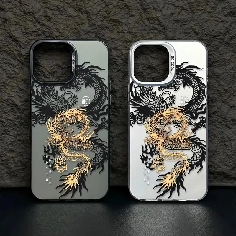 Eastern Myths Legends Chinese Dragon Totem Anti-Drop Phone Case