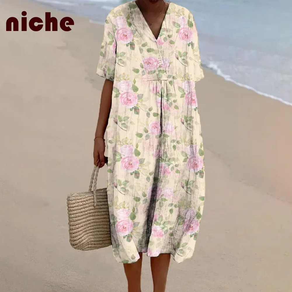 Why the Flower Print Beach Dress Is the Ultimate Summer Wardrobe Staple for Every Beachgoer Why the Flower Print Beach Dress Is the Ultimate Summer Wardrobe Staple for Every Beachgoer