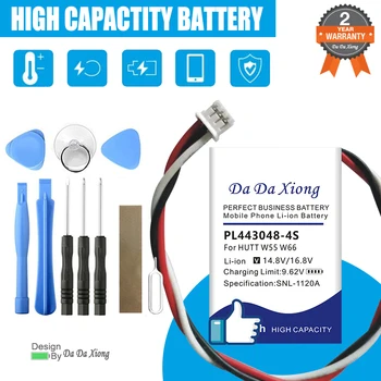 DaDaXiong PL443048-4S 14.8V 800mAh Li-Ion New Battery For Window Cleaning Robot HUTT W55 W66 DDC55 DDC51 DDC5 C6 G104 443048-4S