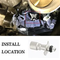 อะแดปเตอร์ท่อ LR030593ท่อน้ำมันเครื่องทำความเย็นสำหรับ Land Rover กีฬา LR4 2010-2022อะแดปเตอร์ท่อท่อปั้มน้ำ 6