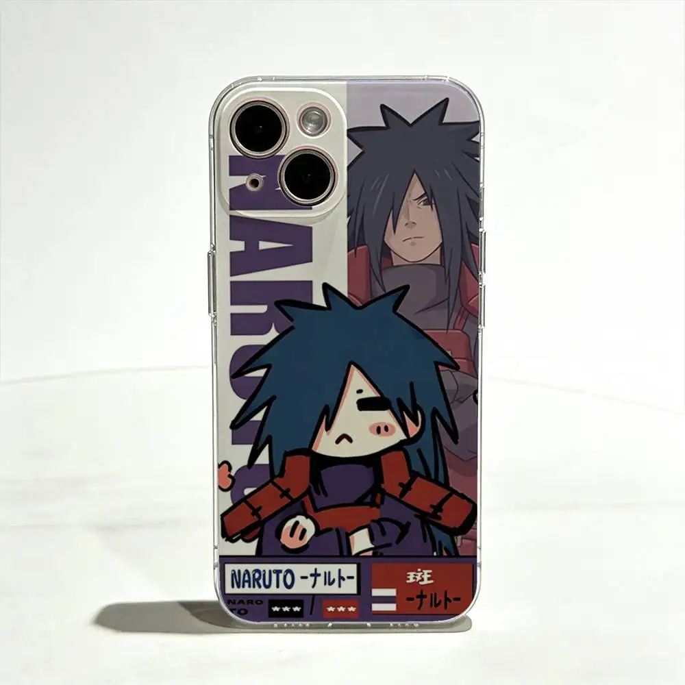 NARUTO Cute Cartoon Ultra Clear TPU Slim Lightweight Shockproof Phone Case Cover