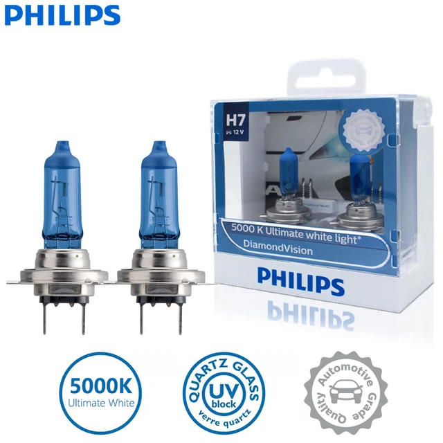 Philips-Halogène Racing Vision GT200, H7, 12V, 55W, Lumière de