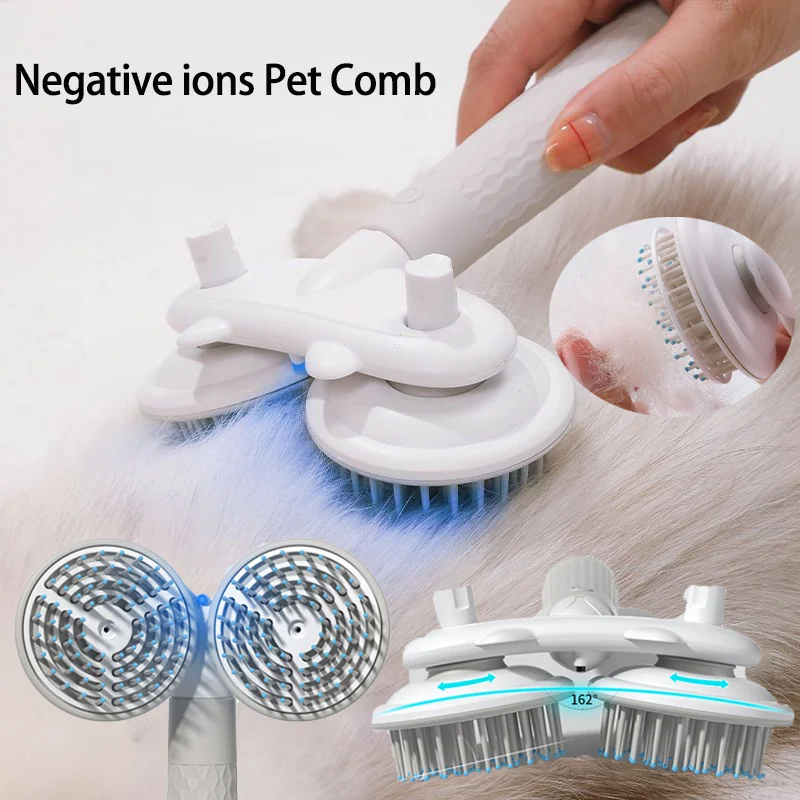 Electric Hair Brush Pet Pet Comb Brush Electric Hairs Mats Tangles