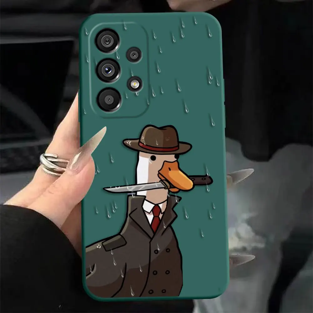 Whimsical Duck Goose TPU Phone Case