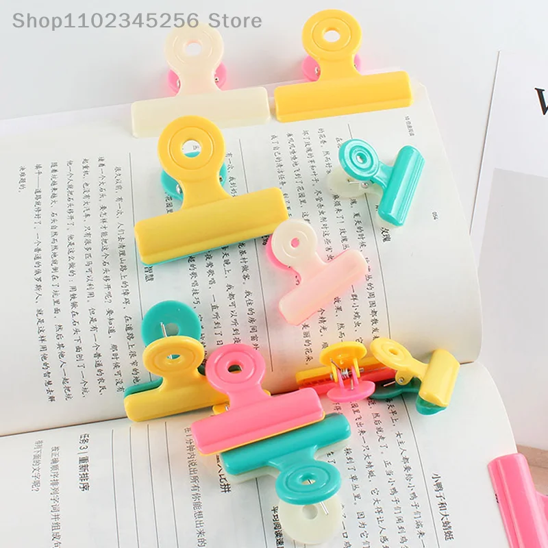 

5Pcs/Set Food Snack Storage Seal Tool Office File Holder Plastic Sealing Bag Clips Kitchen Accessory Food Close Clip