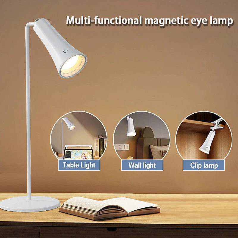 

Portable Desk Lamps Classic Touch Sensor Rechargeable Clip Night Light Eye-care for Reading Working Students Dormitory light