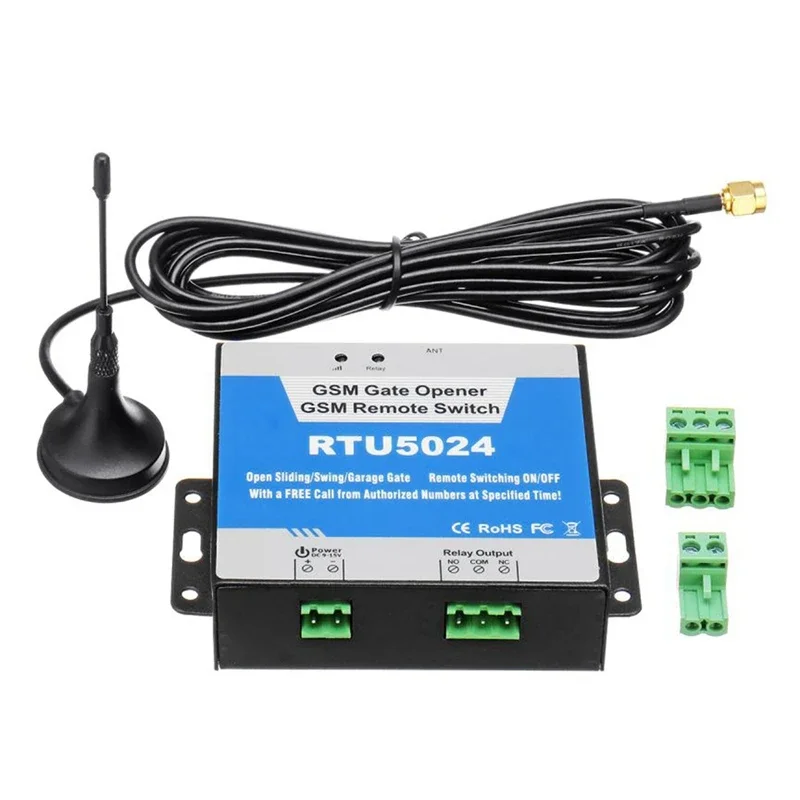 BBRTU5024 GSM 게이트 오프너 릴레이 스위치 도어 오프너 긴 안테나 8..