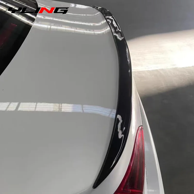 Car Spoiler 121CM Length Universal Accessories For Mercedes Benz W204 W211 Audi A6 C7 BMW E92 E90 E46 G20 F30 Peugeot car rear wing spoiler car roof spoiler