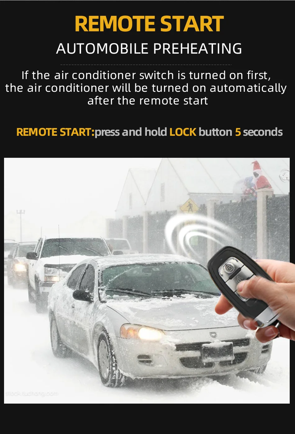 Universal PKE  keyless entry one-button start car auto push start stop engine alarm system Remote Central Lock car accessories front sensor for car