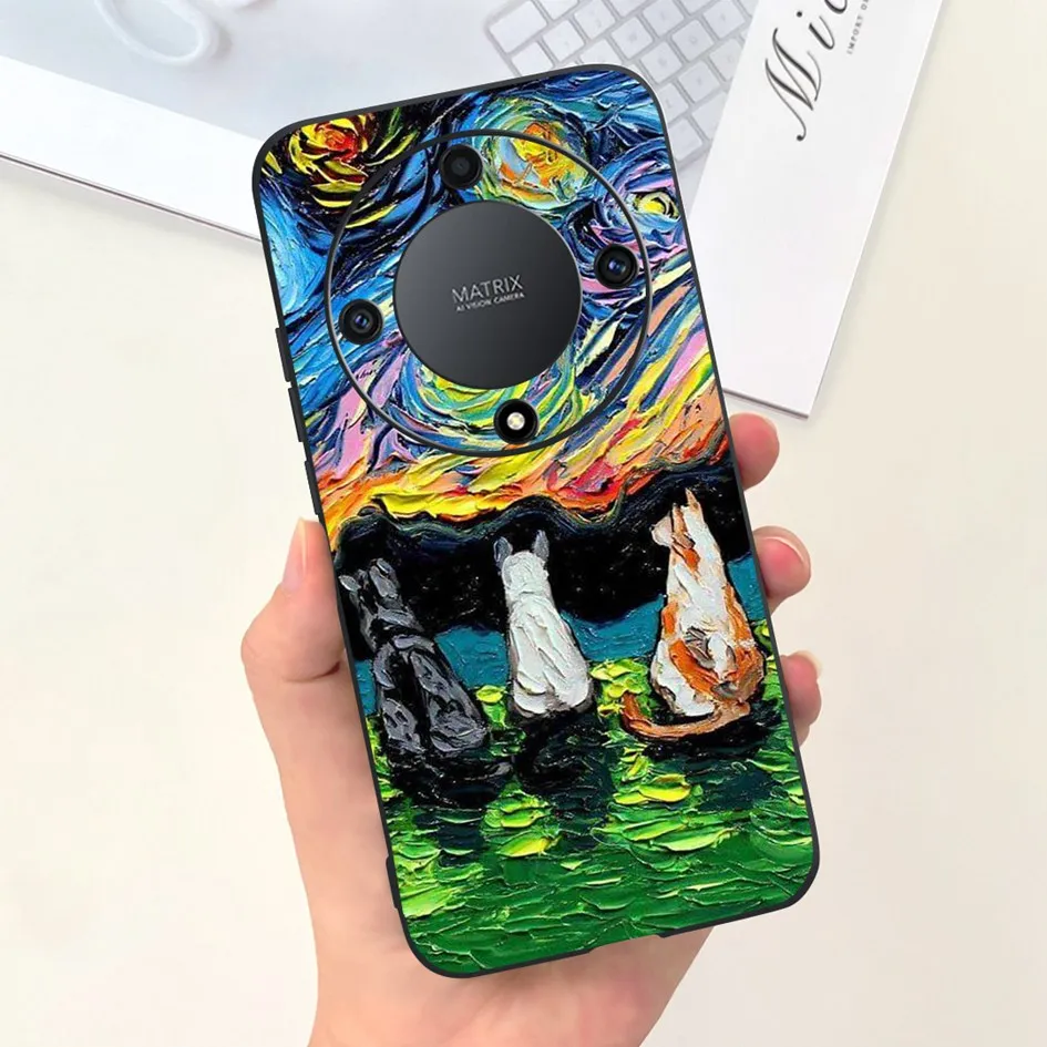 Lovely Cartoon Flower Slim Soft Silicone Phone Case Cover