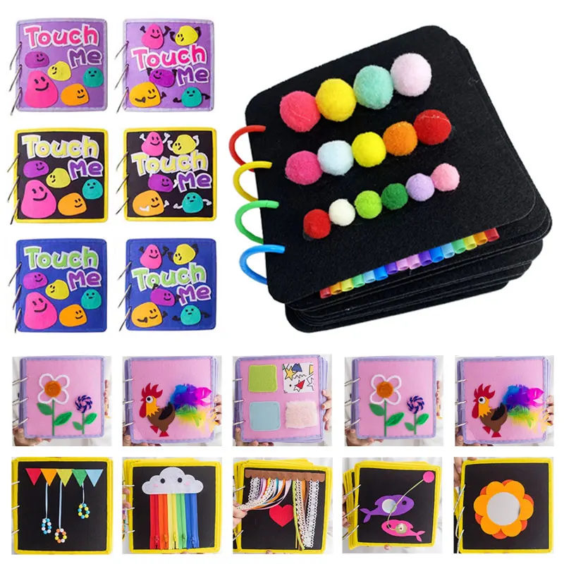 Felt Sensory Books for Kids with Autism and Perceptual Disorders