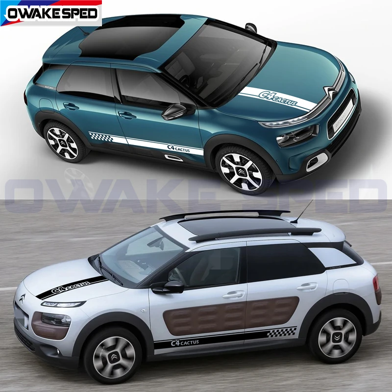 1Set Mountain Graphics Sticker Off Road Style Car Body Film Decalcomania Del Vinile Per Mitsubishi Outlander Phev Accessori Laterali Porta Auto