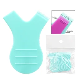 10-Piece Reusable Eyelash Brush and Curler Set (Light Green)