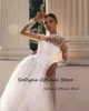SoDigne A-line Appliques Wedding Dresses High Neck Full Sleeves Bridal Dress Long Wedding Gown Robe De Mairee ﻿Customized 2