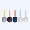 Multifunctional Dog Food Cat Food Shovel Spoon Feeding Spoon Sealed Bag Clip Creative Measuring Cup Curved Design Easy To Clean 2