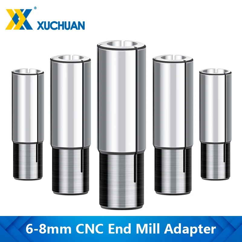 

Router Bit Adapter Collet 6 6.35 8mm CNC Milling Cutter for Conversion Chuck Adapters Holder Engraving Trimming Machine