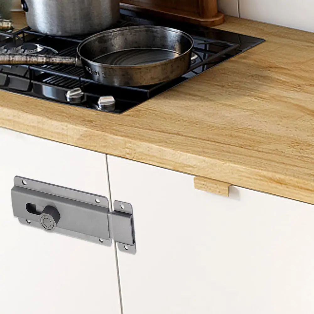 Description Picture 4 of itemSliding Door Latch Thickened Sliding Door Latch Sliding Barn Door Lock Versatile Sliding Door Lock Latch Barn Door Latches For