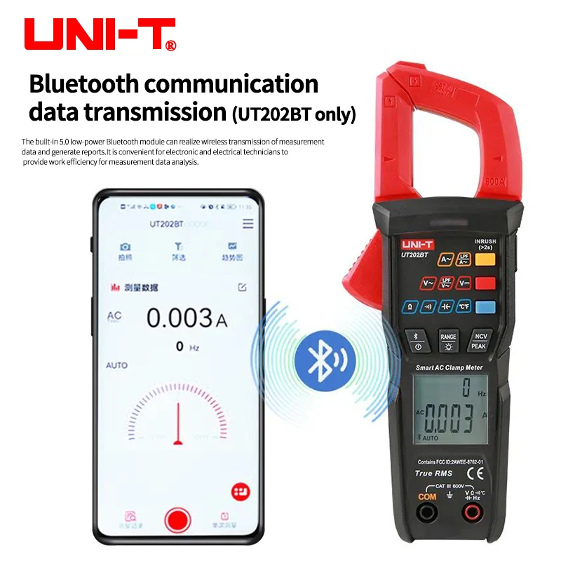 uni t novo medidor de bracadeira digital ut202s 01