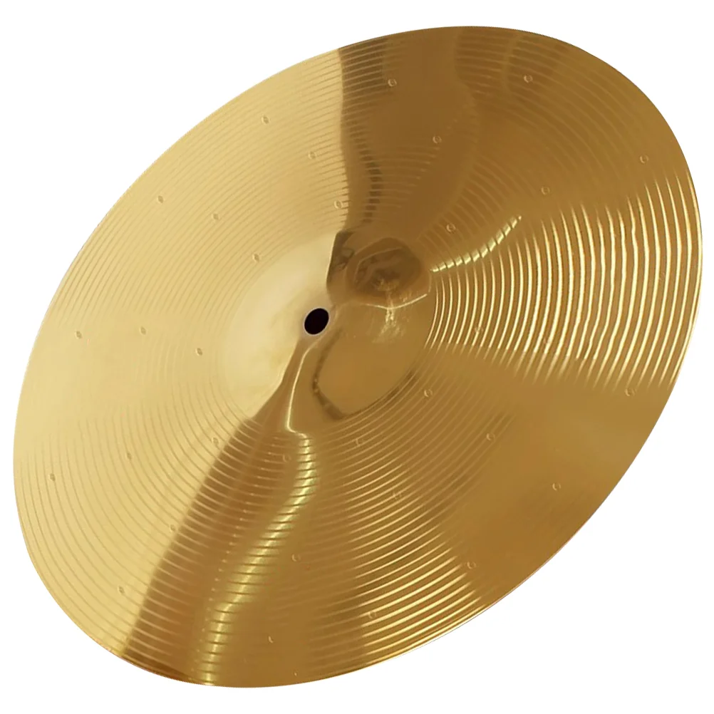 

Practice Drum Cymbal Splash Cymbal Metal Drum Set Cymbal Musical Instrument Cymbal For Percussion Instruments Beginner Golden