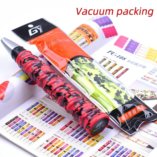 3pcs Grip Padel Antislip Overgrip Beach Tennis Breathable Grip Tennis Badminton Camouflage Color 110cm 4