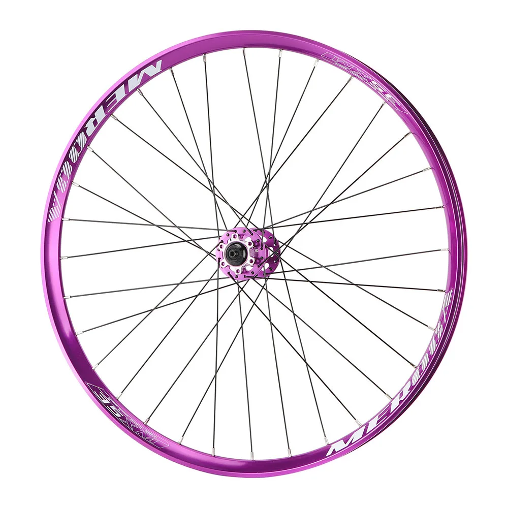 26inch MTBフロントホイール 20x110mmアクスル Mtb Wheelset 26 27.5 Inch 32 Holes Disc Brake QR THRU Axle