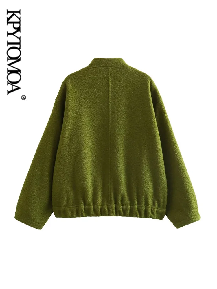 Рисунок 6 - Куртка-бомбер KPYTOMOA женская с карманами