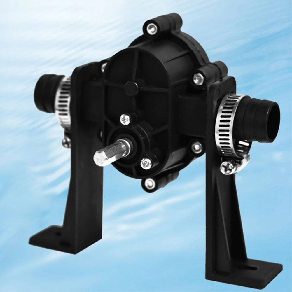 Household Electric Drill Pump Self-priming Liquid Transfer Pumps Portable Diesel Oil Fluid Water Pump for Watering/Car Cleaning