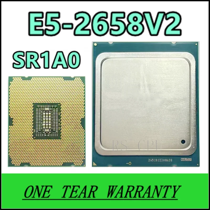 

E5-2658V2 E5-2658 V2 E5 2658 V2 E5 2658V2 SR1A0 Prosesor 2.4GHZ 10-Core 25MB LGA 2011 95W CPU