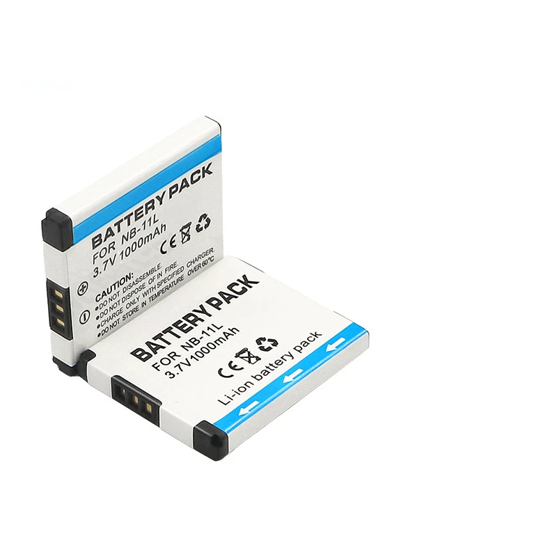 Rechargeable Battery Camera Battery Camera Battery Charger Rechargeable Battery Charger 1000mAh NB-11L NB11L NB 11L NB-11LH Battery + LCD Charger For Canon PowerShot A2300 A2400 IS A2500 A2600 A3400 IS A3500 IS