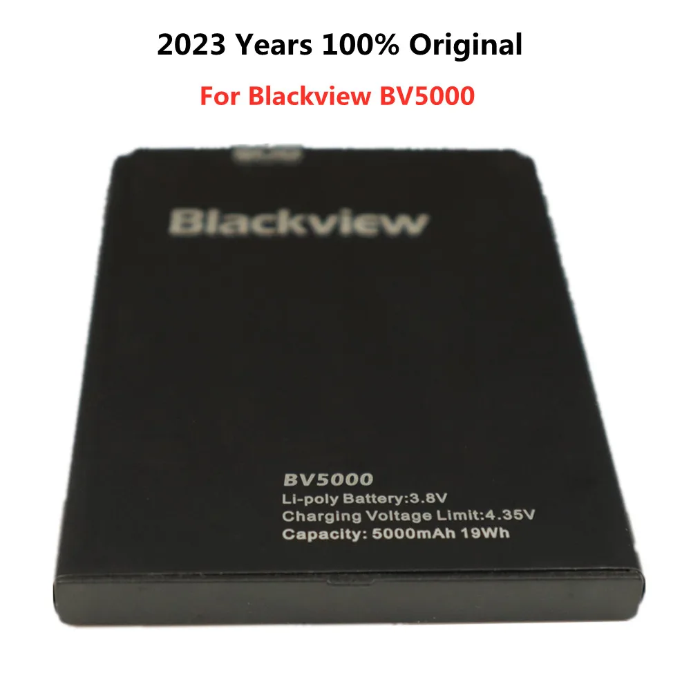 

2023 100% Original Battery For Blackview BV5000 BV 5000 Cell Phone , 5000mAh High capacity BV5000 Replacement Battery Batteries
