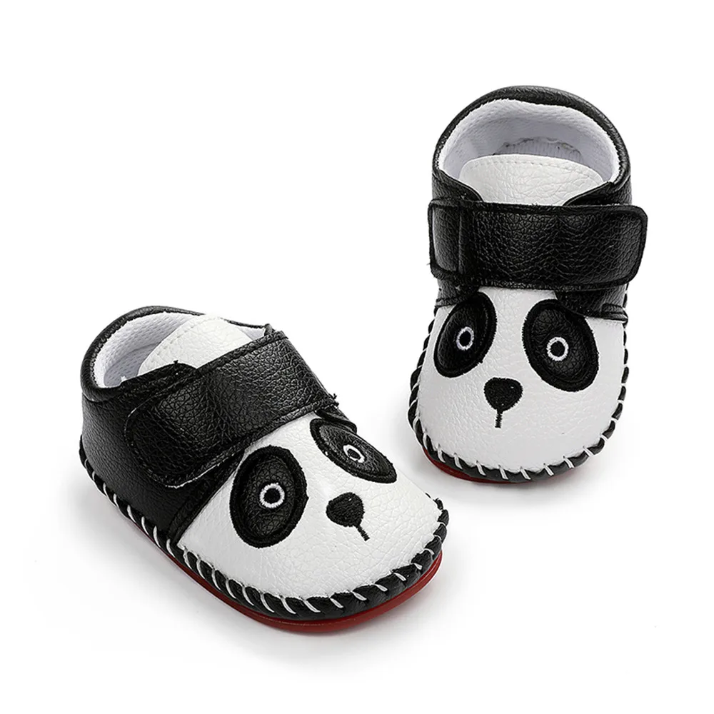 Nette Cartoon Baby Junge Mädchen Leder Casual Sneaker Exquisite Blume Herz Gestreiften Erste Wanderer Gummi Weiche Anti-slip Flache sohle – Detail 14