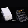 Transparent Desk Shelf Storage Box Display Acrylic Clear Plastic Desktop Business Card Holder Location Card Holder New 4