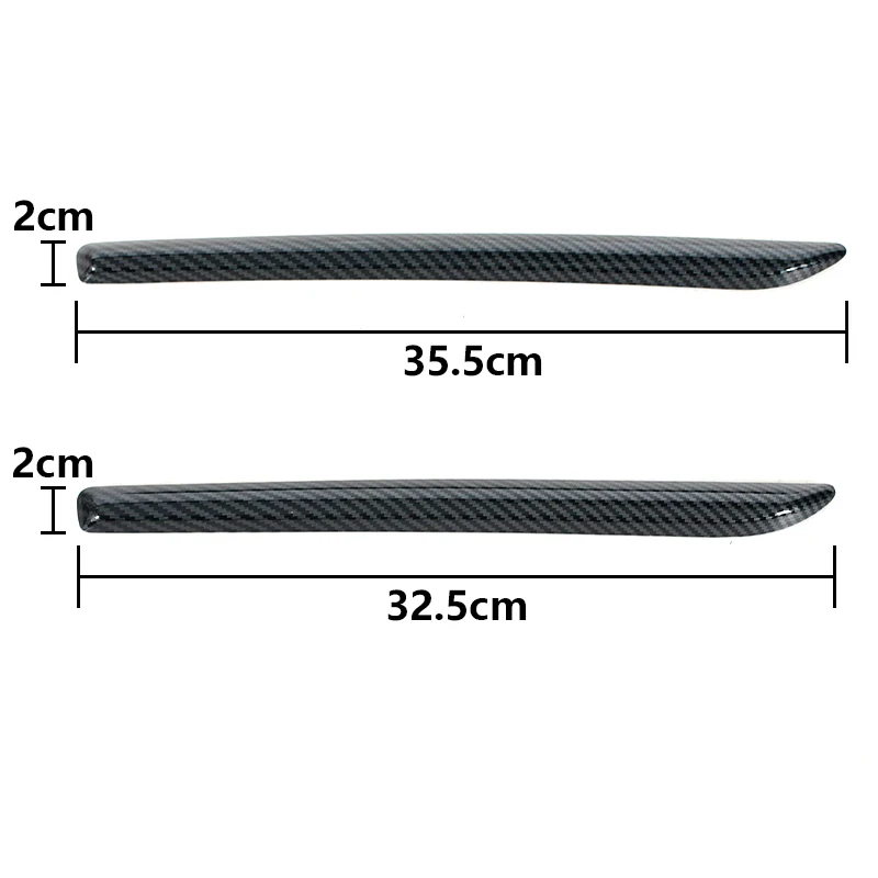 Car LHD Center Console Door Panel Carbon Fiber Trim ABS For Audi A3 S3 RS3 2014-2018 Interior Moldings Cover Trims
