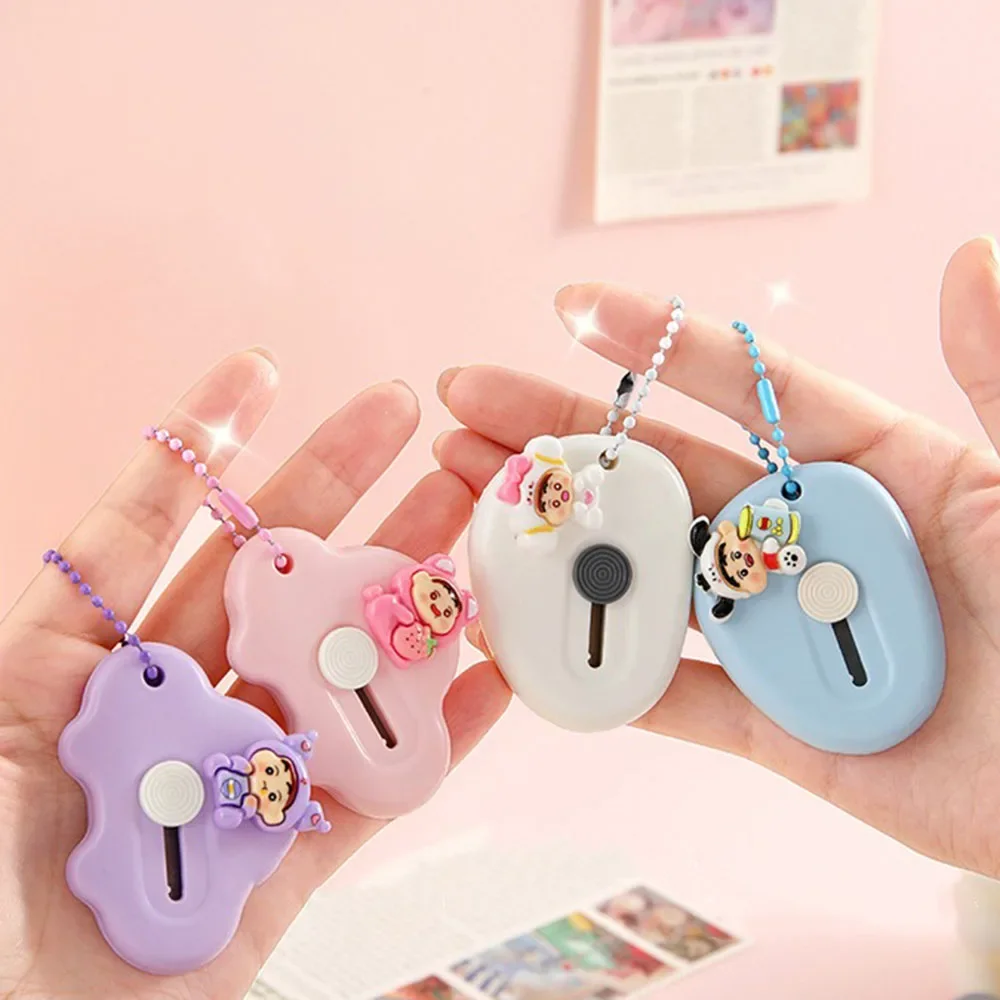 1Pcs Mini Portable Art Knife Students Use Envelope Opener Cute Cartoon Paper Cutter Office Stationery Express Unpacking Device
