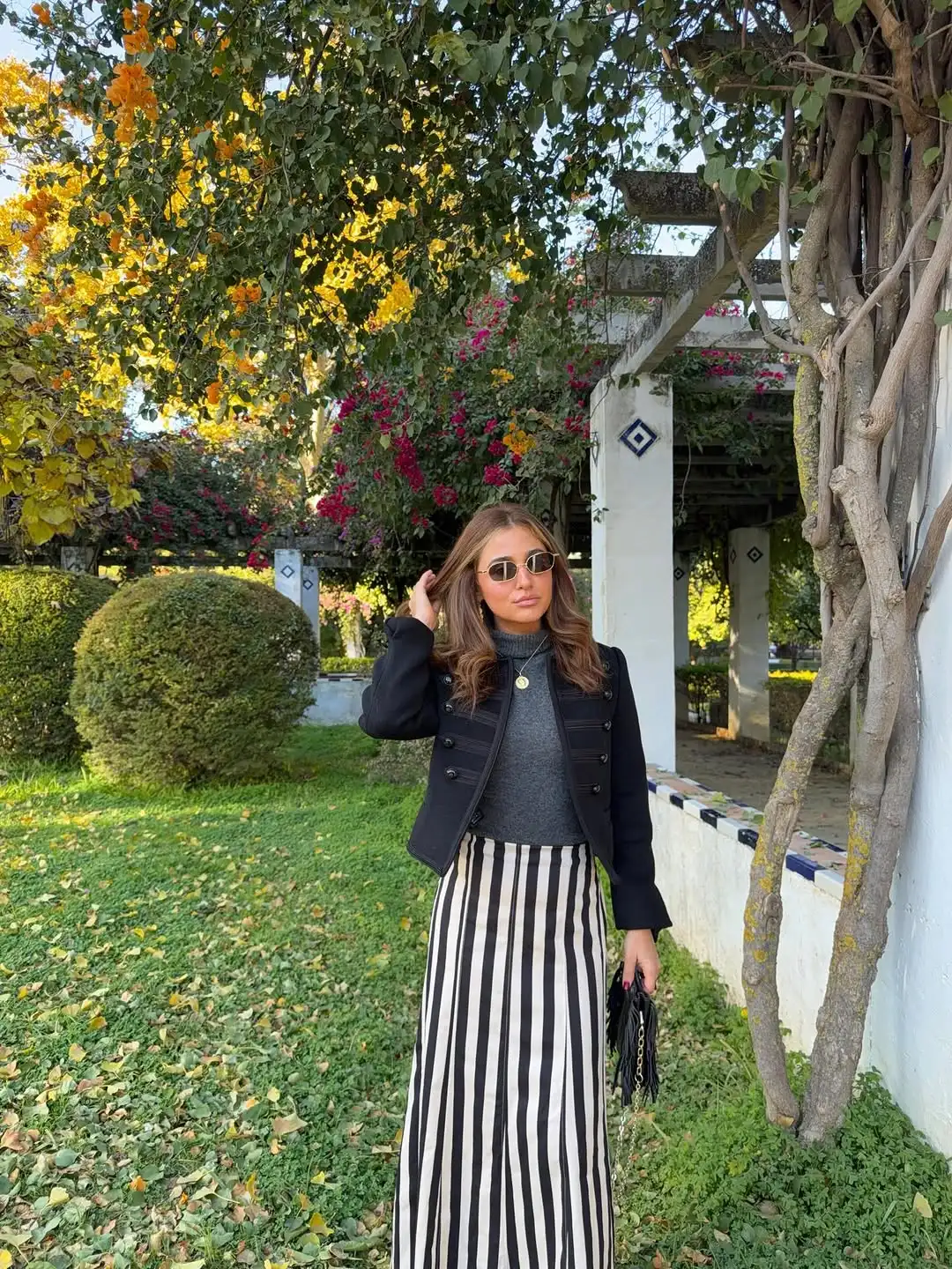 Chic Black Round Neck Napoleon Military Jacket Women Casual Full Sleeve Buttons Cropped Slim Coat 2026 Lady Daily Street Jackets 28 S1557de151fd04902b0f132e9174e3946i