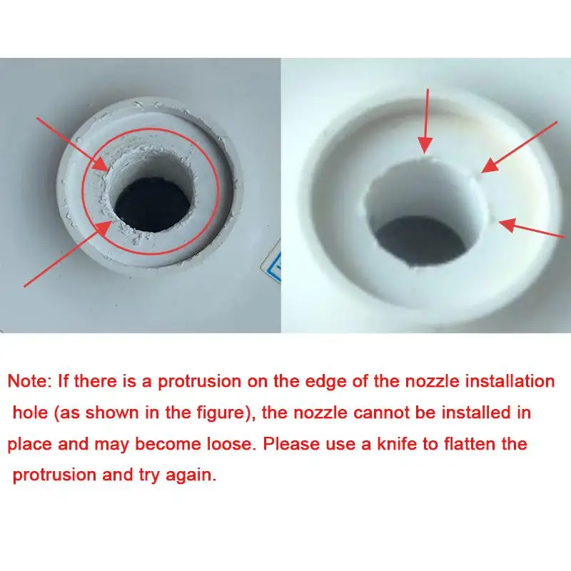 Replacement Water Flosser Nozzles for XIAOMI Mijia Oral Irrigator All Models, Waterpick Standard/ Orthodontic Refill Tips 2PCS