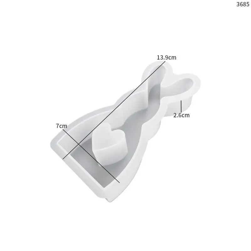 behone Stampi per Candele in Silicone Pasqua 2 pezzi 3D Stampi In Silicone Di Coniglio Stampo per Realizzare Cioccolatini, Candele, Saponi, Artigianato Regali di Pasqua(A