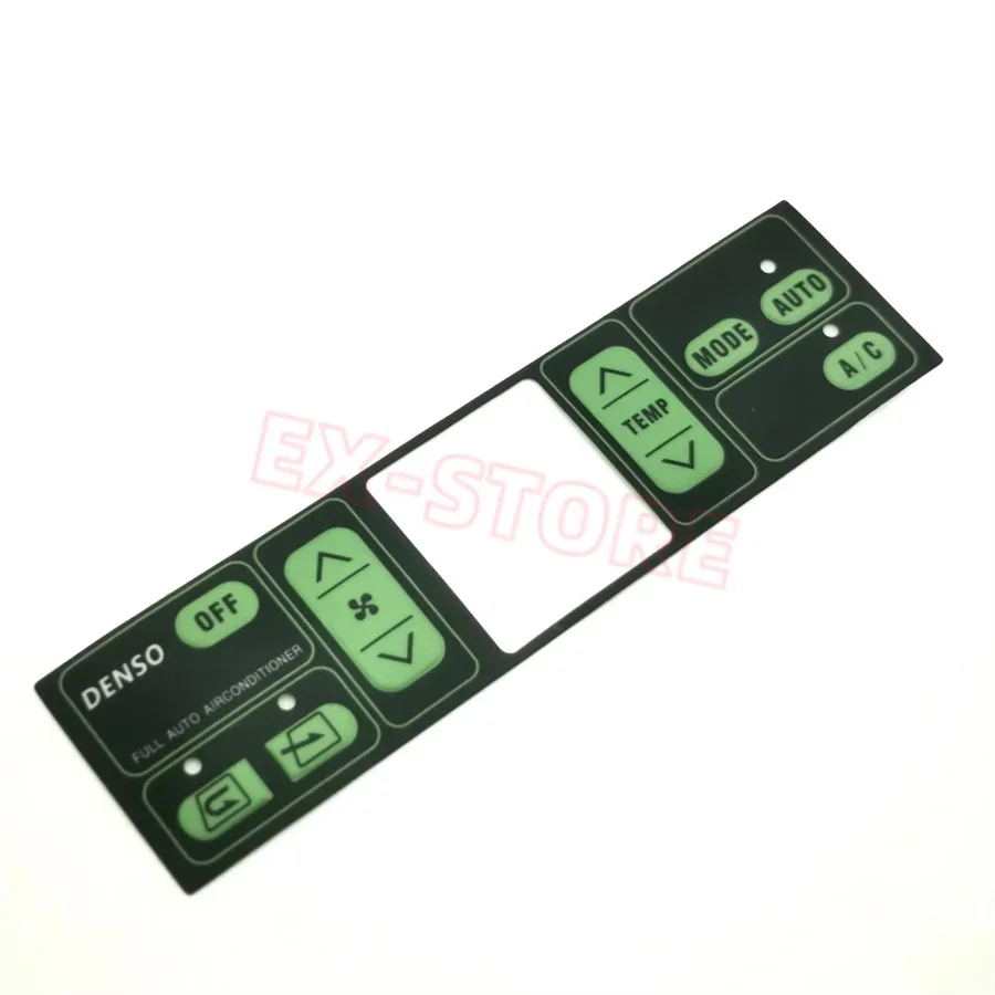 Tuner AIR CONDITIONER PANEL sticker for komatsu PC130-7 PC200-7 PC300-7 PC350-7 PC360-7 PC450-7