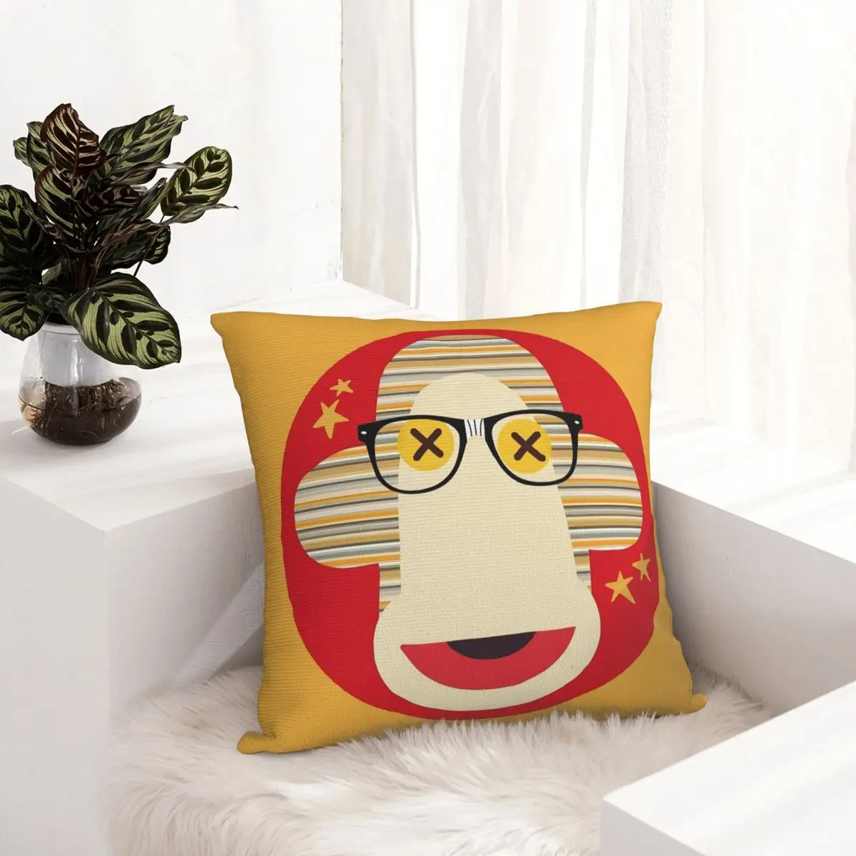 Tulio Trivino 31 Minutos 정사각형 베개 케이스 칠레 코미디 쿠션 커버 장식 베개 커버 소파용 40x40cm