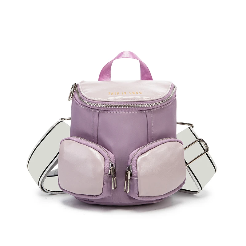 

Spain Designer Fashion Backpack Cloth Multi-pocket All-match Fashion Travel Shoulders Casual Dualuse Shoulder Messenger Bag