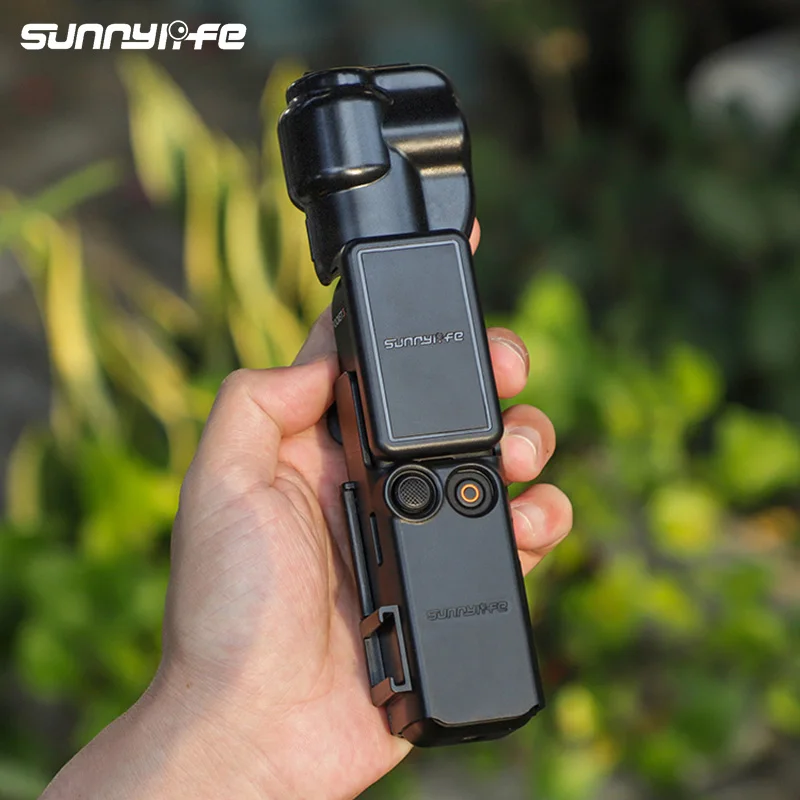 Sunnylife Plastic Lens Protective Cover For DJI Osmo Pocket 3 Camera Screen Lens Cap Scratch-resistant Shell Camera Accessories 6