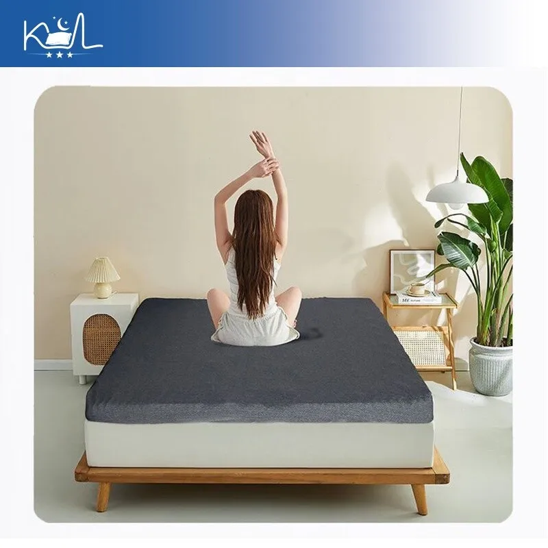 5.5cm 초두꺼운 솔리드 메모리폼 매트리스 토퍼(존 마사지 매트리스 포함) 가정용 침실용