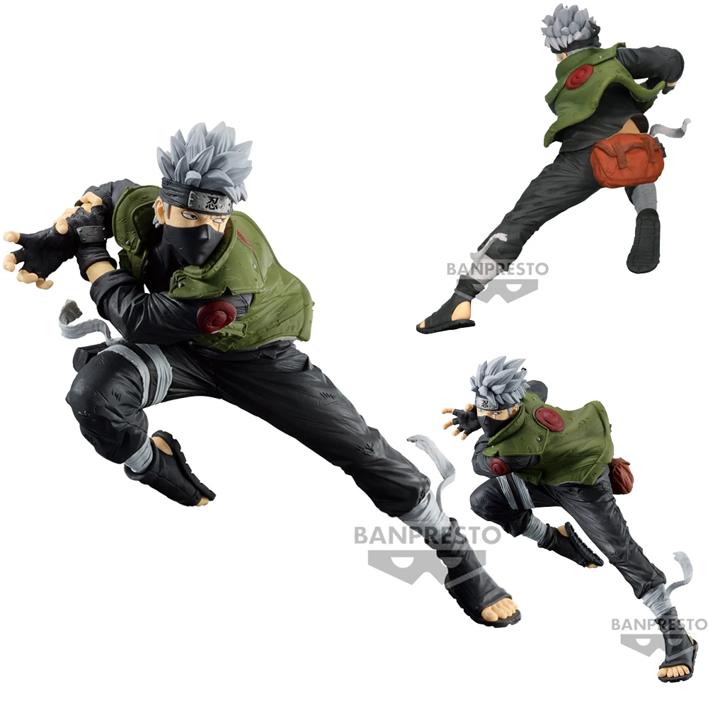 thumbnail image 1 of Figura original de Bandai Banpresto de preventa Colosseum Naruto Hatake Kakashi, modelo coleccionable, juguetes, decoración de mesa, figura de anime, 1 of 5