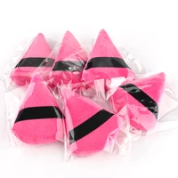 1/3/6Pcs Triangle Powder Puff Facial Smooth Sponge Beauty Cosmetics Washable  Mini Plush Powder Puff Lightweight Makeup Tools 2