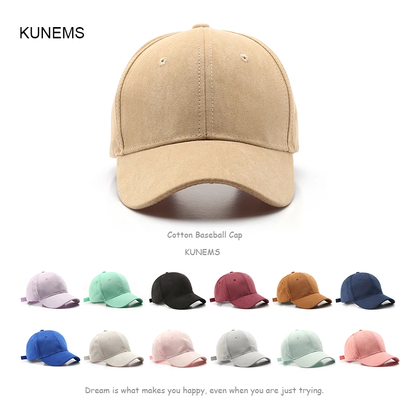 

KUNEMS Summer Fluff Baseball Cap for Women and Men Fashion Sun Hats Casual Solid Snapback Caps Outdoor Sport Hat Dad Hat Unisex