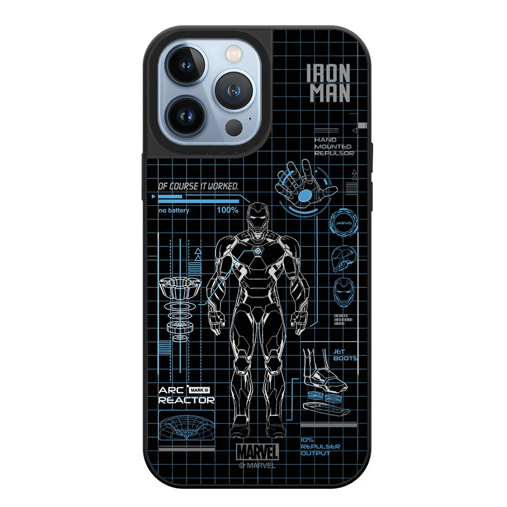 Bandai Cartoon Iron Man Phone Cases for IPhone 15 14 13 12 11 16