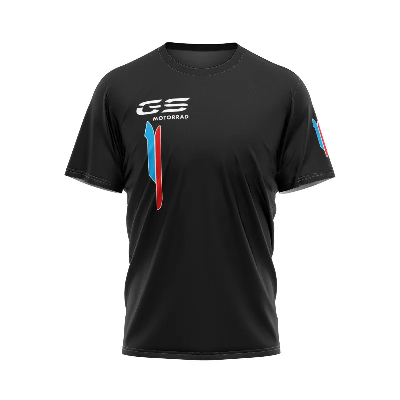 

Men's Motorcycle T-shirt Cross Country Outdoor Motorcycle Rally Tees, Summer Breathable Quick Drying Fashion Men's Top T-shirt